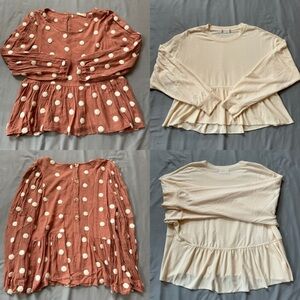 Bundle of Two Altar’d State Blouses 💕